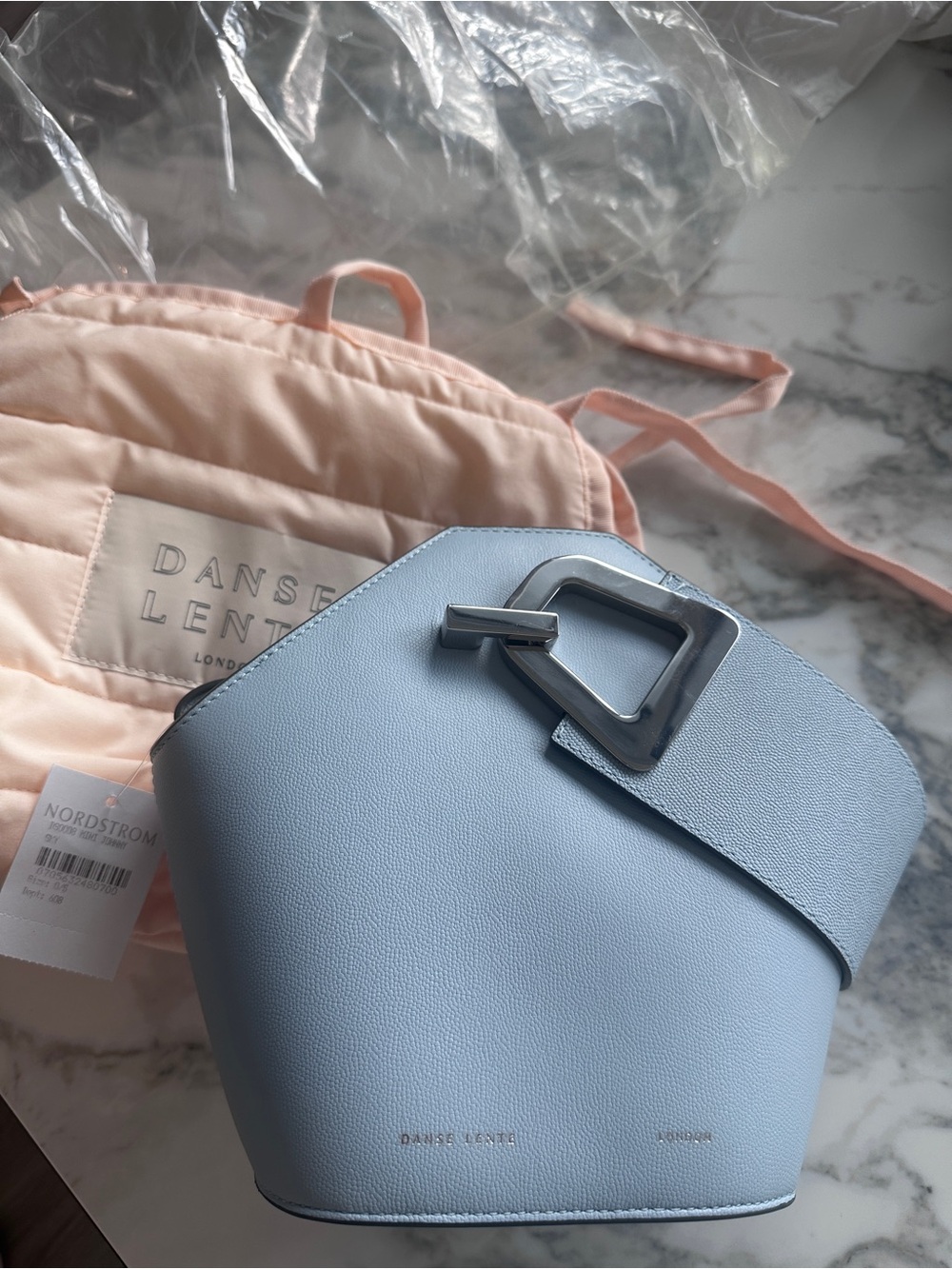 Danse Lente - Mini Johnny Leather Bucket Bag - never wear with packaging